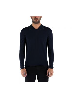 Dzianinowy sweter Comme Des Garcons czarny