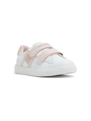 Sneakers con stampa Tommy Hilfiger bianco