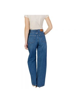 Proste jeansy relaxed fit Only niebieskie