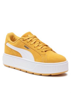 Αθλητικό sneakers Puma κίτρινο