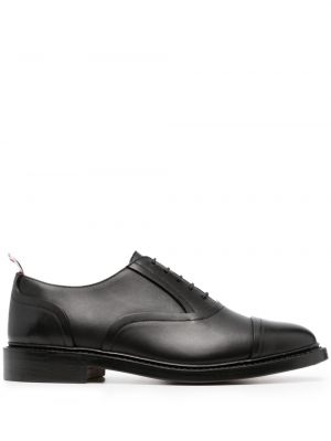 Chaussures oxford en cuir Thom Browne noir