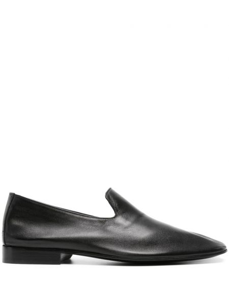 Pantofi loafer din piele Sandro negru