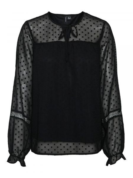 Bluse Vero Moda sort