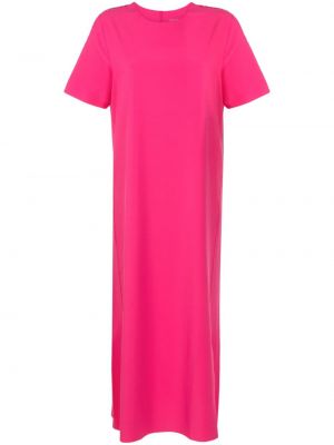 Sukienka midi z dżerseju Osklen różowa