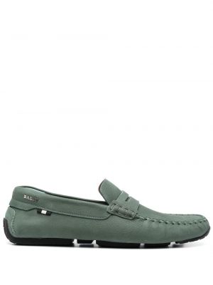 Pantofi loafer Bally verde