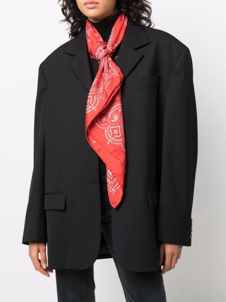Bufanda de seda con estampado con estampado de cachemira Givenchy