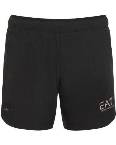 Nadrág Ea7 Emporio Armani - Fekete