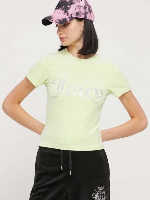 Tričko Juicy Couture zelené