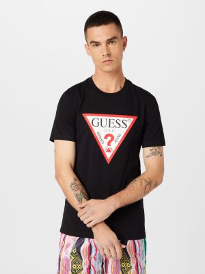 Slim fit priliehavé tričko Guess