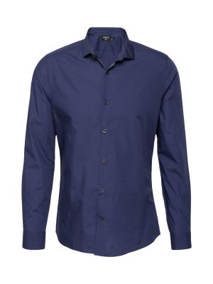 Marškiniai Burton Menswear London mėlyna