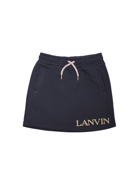 Puuvilla sidehame tytöille Lanvin sininen