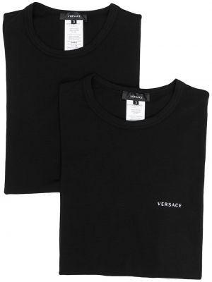 Риза Versace черно