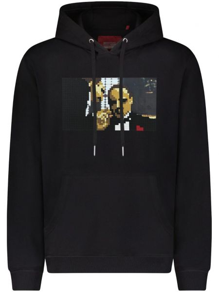 Hoodie Mostly Heard Rarely Seen 8-bit siyah