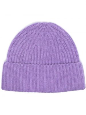 Kašmírová čiapka Lisa Yang fialová