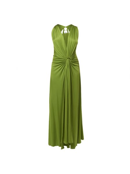 Zielona sukienka długa Erika Cavallini