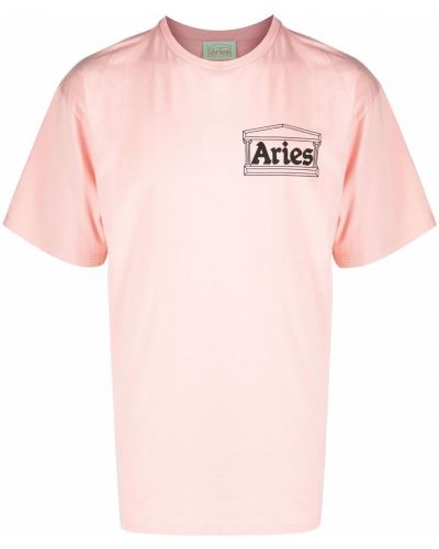 Camiseta Aries rosa