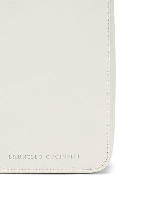 Lunettes en cuir Brunello Cucinelli