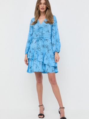 Sukienka mini Ivy Oak niebieska
