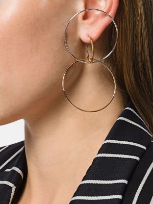 Boucles d'oreilles oversize à boucle Charlotte Chesnais