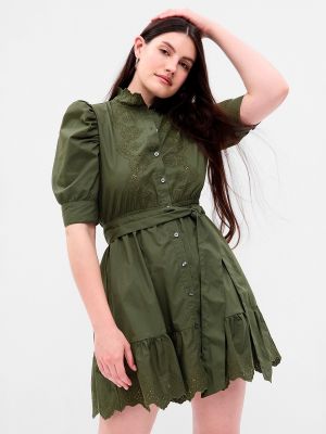 Mini vestido Gap verde