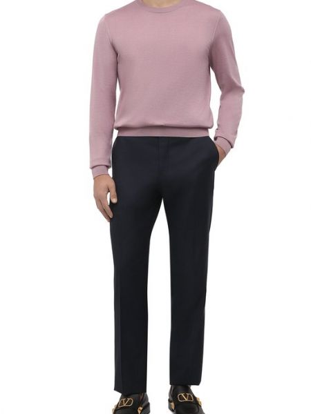 Кашемировый свитер Dolce & Gabbana розовый