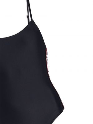 Plavky s potiskem Karl Lagerfeld černé
