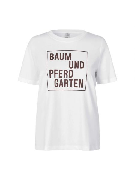 T-shirt Baum Und Pferdgarten weiß