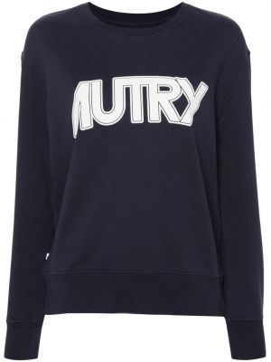Sweatshirt mit print Autry blau