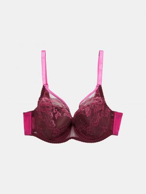 KINGA Biustonosz - Bordowy - Kobieta - 65F EUR(65F)