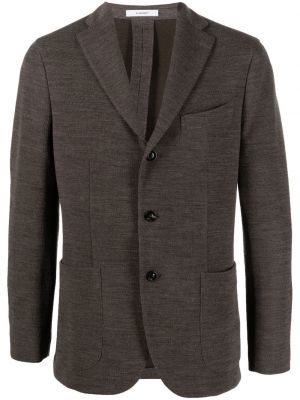 Lang blazer Boglioli brun