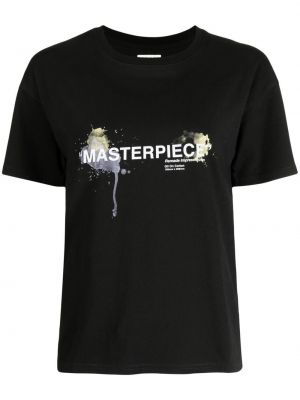 T-shirt con stampa Musium Div. nero