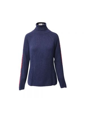 Woll sweatshirt Moncler Pre-owned blau
