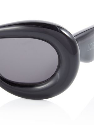 Oversized napszemüveg Loewe fekete