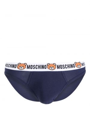 Boxerky Moschino modré