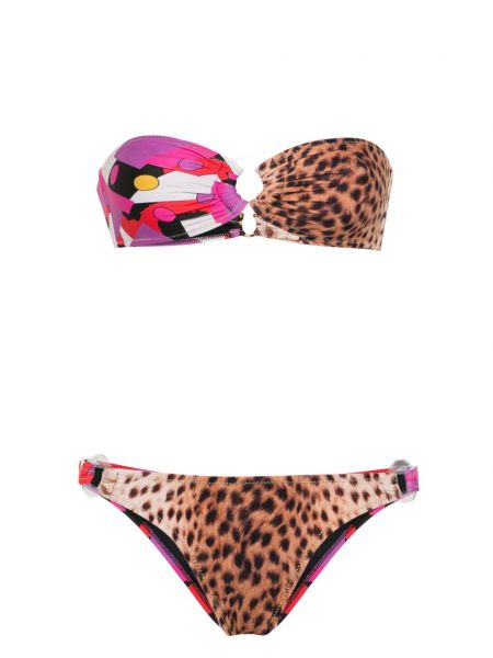 Bikini mit print Reina Olga beige