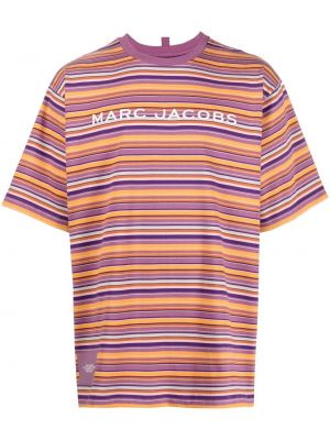 Trykt t-skjorte Marc Jacobs lilla