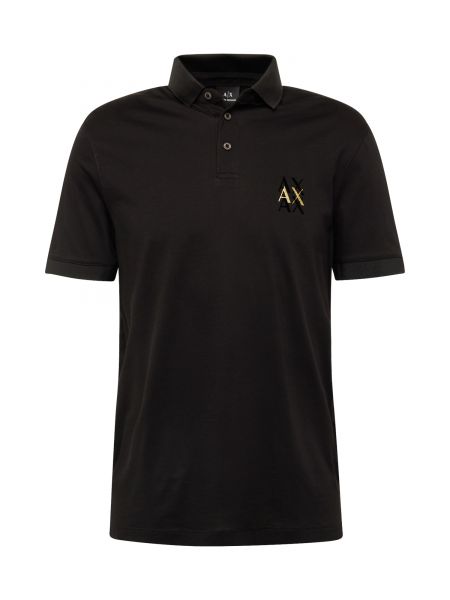 Polo majica Armani Exchange crna
