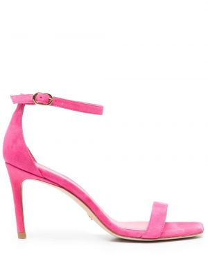 Mokka nauhalliset sandaalit Stuart Weitzman pinkki