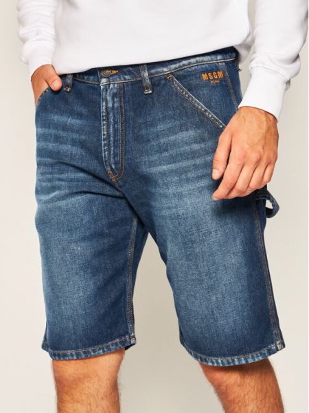 Szorty jeansowe Msgm