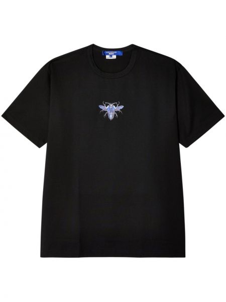 Bavlnené tričko s potlačou Junya Watanabe Man čierna
