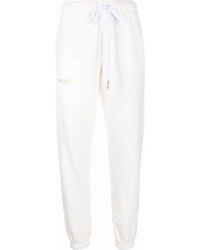 Pantalones de chándal con estampado Autry blanco