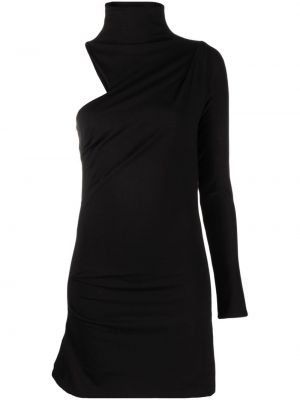 Φόρεμα ντραπέ Feben μαύρο