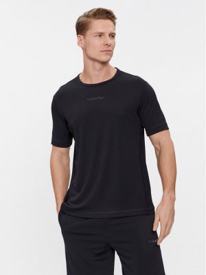 Priliehavé tričko Calvin Klein Performance čierna