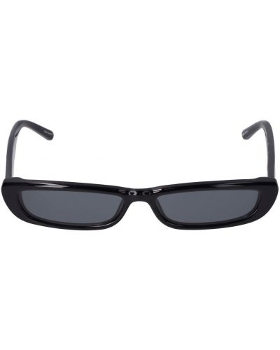Okulary przeciwsłoneczne slim fit The Attico czarne
