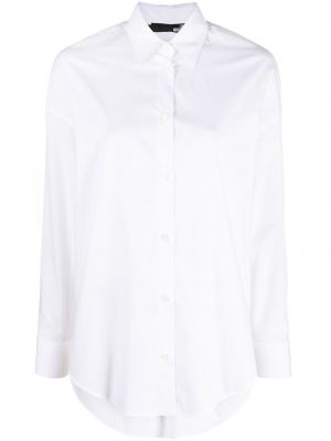 Camisa con botones Love Moschino blanco
