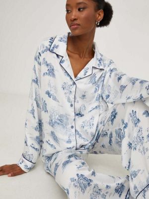 Pijamale Answear Lab albastru