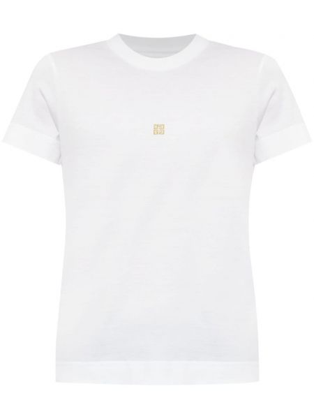 T-shirt en coton Givenchy blanc