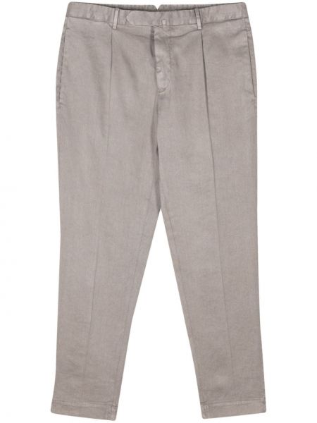 Chino hlače Dell'oglio siva