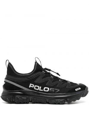 Slip-on маратонки Polo Ralph Lauren черно