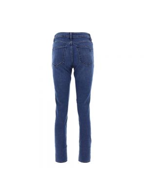 High waist skinny jeans The Attico blau